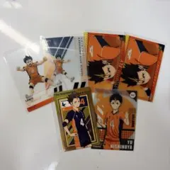 ハイキュー 西谷夕 カード 6枚セット — image 1