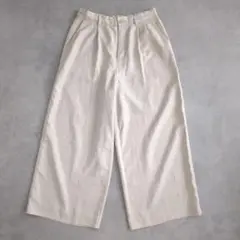 レナウン ワイドパンツ【F】ベージュ — image 1