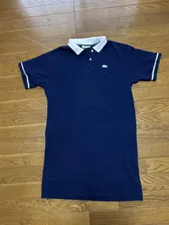LACOSTE ラコステ 半袖 ポロシャツ ネイビー 34 Ｍに近いサイズ — image 1