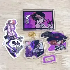 匿名　即日発送　アクリル　ステッカー　4点　P5R 奥村春　ノワール — image 1