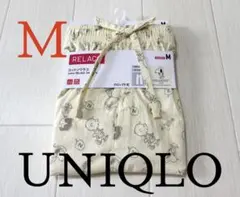 ●新品タグ付き●ユニクロレディース●コットンリラコパンツ●ピーナッツスヌーピーM — image 1