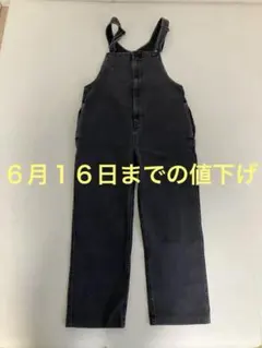 デニムオーバーオール ブラックグレー — image 1