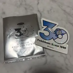 韓国限定 ポケモン30周年ステッカー　ニョロモ — image 1