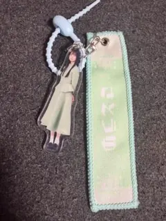 佐藤優羽 マフラータオル風キーホルダー アクリルキーホルダー 7回目のひな誕祭 — image 1