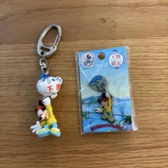 ディズニー ご当地ピンズ キーホルダー2点セット — image 1
