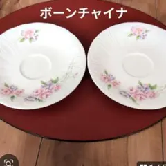 ボーンチャイナ ソーサー 2枚セット — image 1