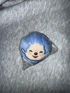 モンチッチ ぬいぐるみミラーチャーム ブルー — image 1