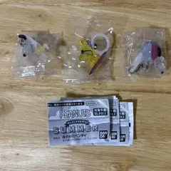 3点セット PEANUTS スヌーピー めじるしアクセサリー SUMMER — image 1