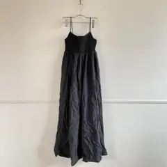 KBF キャミワンピース ブラック 36 S カップ付き ワンピース ロング — image 1