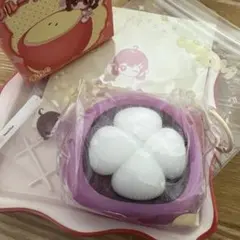 【すぐ発送】MoMo スクイーズ フルーツ 大福 マンゴスチン — image 1