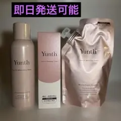 【新品未開封品】Yunth ユンス 洗顔フォーム 化粧水 詰め替え用 3点セット — image 1