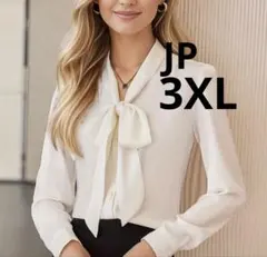 SHEIN ボウタイリボンブラウス — image 1