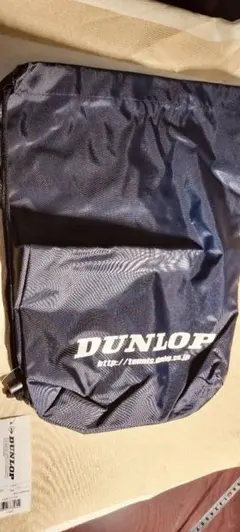DUNLOP 巾着袋 ネイビー — image 1