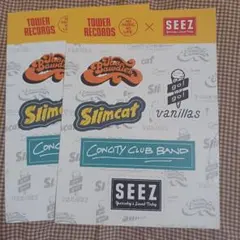 【非売品】TOWER RECORDS × SEEZ RECORDS ステッカー — image 1