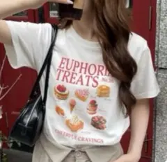 【WEGO】ウィゴー プリント半袖Tシャツ ホワイト Mサイズ — image 1