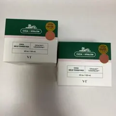 VT CICA MILD TONER PAD 60枚入 2個セット — image 1