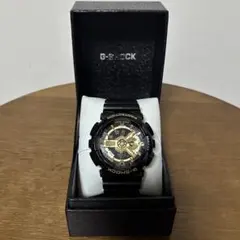 CASIO G-SHOCK ブラック×ゴールド 腕時計 GA-110GB — image 1
