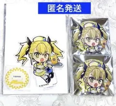 怪獣8号　ファボテリア　ミニキャラ　缶バッジ　アクリルスタンド　四ノ宮キコル — image 1