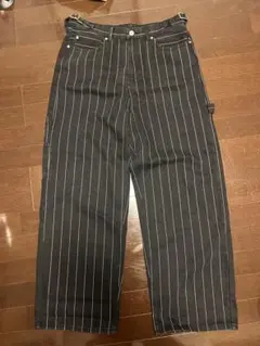 ZARA バルーンフィットストライプパンツ — image 1