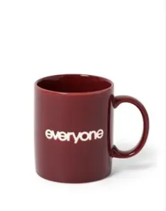 everyone ABCD FLEURS mug cup — image 1