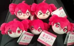 重音テト 百面相フェイスバッジ 全5点セット — image 1