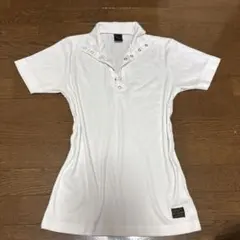 KISS MARK ポロシャツ ホワイト — image 1