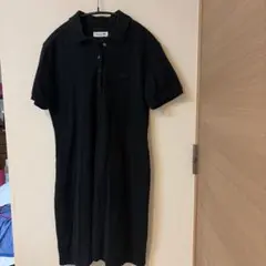 LACOSTE ポロワンピース ブラック スリムフィット 38 — image 1