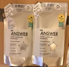花王 THE ANSWER ジアンサー スーパーラメラシャンプー詰替2個 — image 1