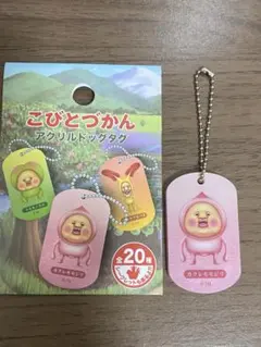 こびとづかん　アクリルドッグタグ　カクレモモジリ — image 1