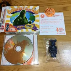 限定ベアブリック★BOX★ゴジラ：GODZILLA'N'KID CD付 — image 1