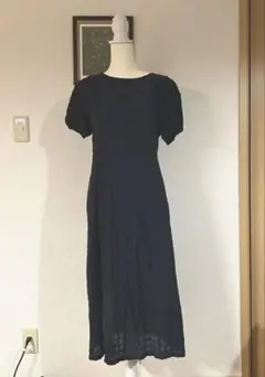 コットンボリュームスリーブワンピース　HANA TAJIMA — image 1