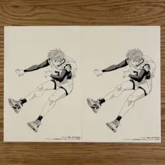 【匿名発送】ディグイット　3巻特典　つながるイラストカード　皆口秤　2枚 — image 1