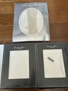 Christian Dior ディオール　ハンカチ　タイツ　ワンポイント　M — image 1