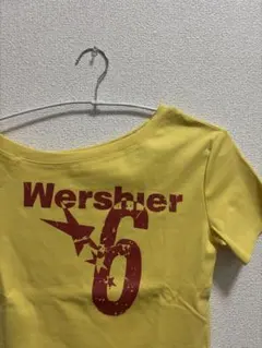 Wershier 6 半袖 Tシャツ イエロー — image 1