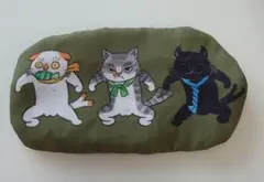 石黒亜矢子　もののけポーチ　猫トリオ — image 1