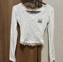 MUCENT トップス 長袖 Tシャツ ホワイト — image 1