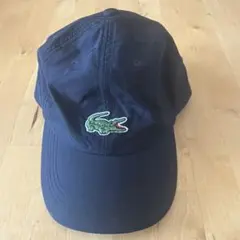 LACOSTE ラコステ キャップ ネイビー ワニロゴ 58cm 調整可能 — image 1