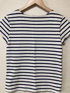 美品ルミノア ボーダー半袖カットソー サイズ1 — image 1