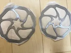 互換ディスクローター180mm2枚6穴MTBロード軽量高放熱ブレーキボルト付 — image 1
