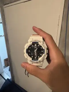 CASIO G-SHOCK ホワイト アナデジ 腕時計 — image 1