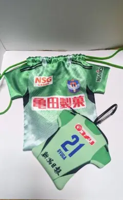 アルビレックス新潟 巾着 ポーチ 21 田代琉我 — image 1