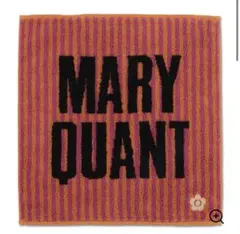【新品未使用】MARY QUANT ビッグロゴ タオルハンカチ — image 1