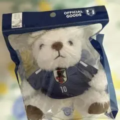 サッカー日本代表 ユニフォームベアキーホルダー 堂安律 10 — image 1