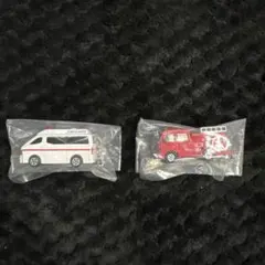 タカラトミー　トミカキーホルダー　救急車両大集合スペシャル　2種セット — image 1