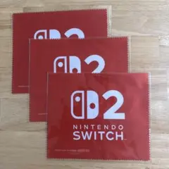 【新品3枚】Nintendo Switch2 マイクロファイバークロス 非売品 — image 1