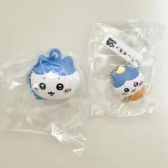 ちいかわ　ハチワレ　まとめ売り☆くら寿司　フィギュアマスコット、リップキャップ — image 1