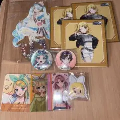 纏め売り 初音ミク 鏡音リン 巡音ルカ MEIKO アクスタ 缶バッジ 色紙 — image 1