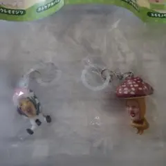 【未開封】こびとづかん キーホルダー 2種セット — image 1