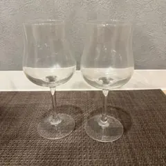 田崎真也氏監修 ワイングラス 2個セット セブンイレブン限定 — image 1