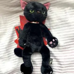 米田民穂 Scratch スクラッチ 黒猫 ぬいぐるみ — image 1
